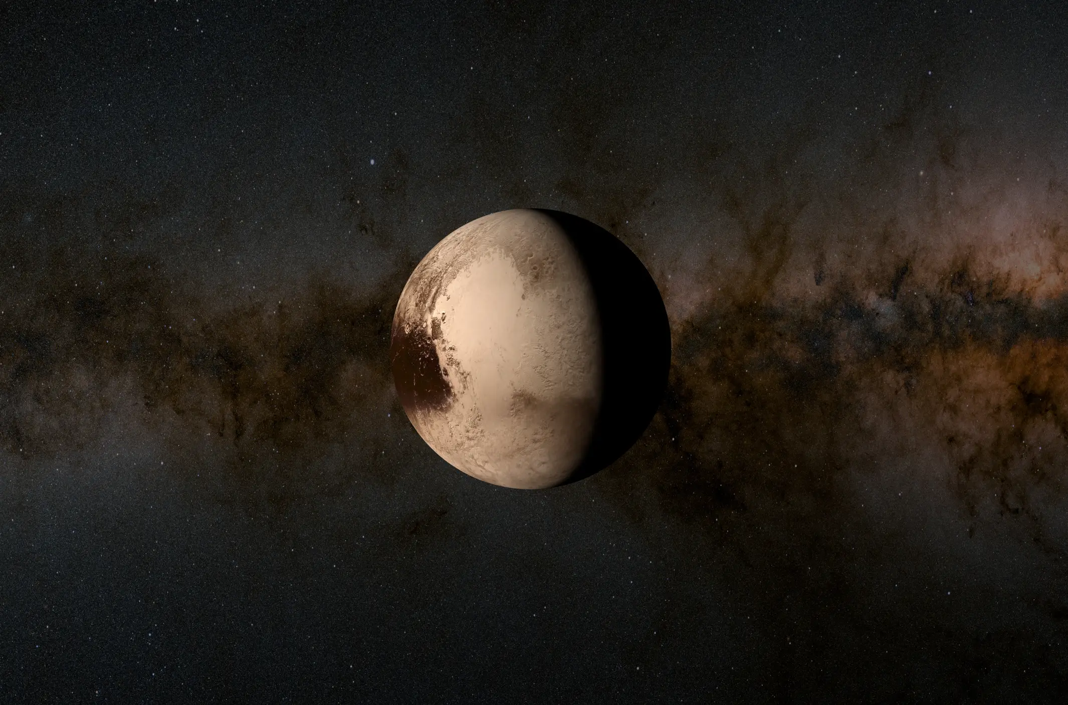 Planet X would be at least 14 times further away from Earth than Pluto, and at least 7 times larger than our home planet (Getty Stock)