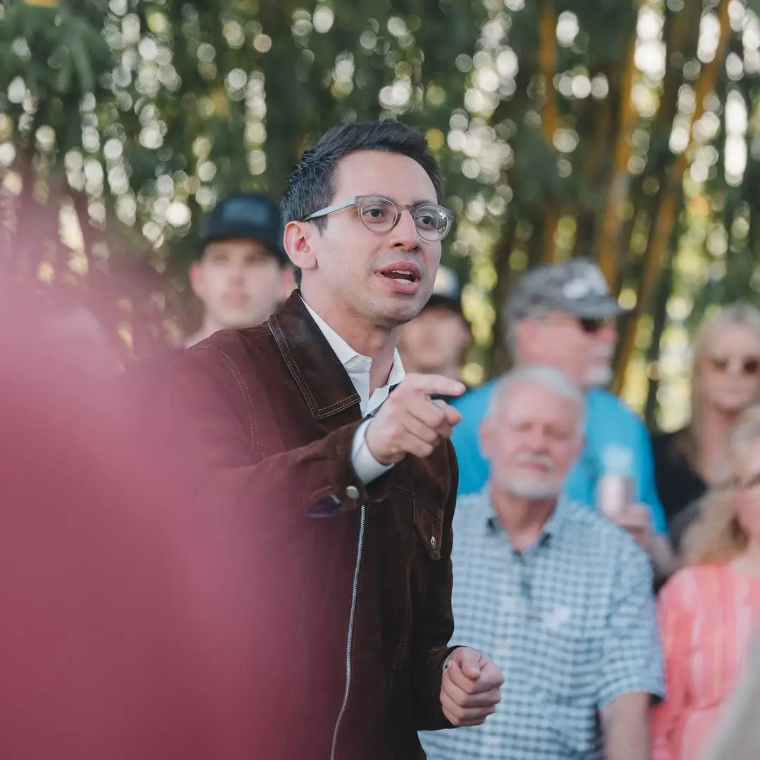 James Fishback faces off against fellow Republican competition in a primary for the 2026 Florida gubernatorial election (Instagram/fshbck)