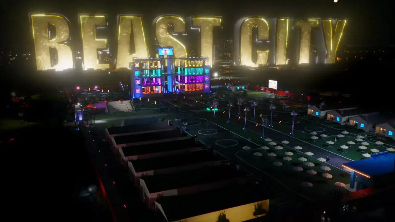 Beast City was pulled down shortly after filming wrapped on Beast Games (Amazon Prime)
