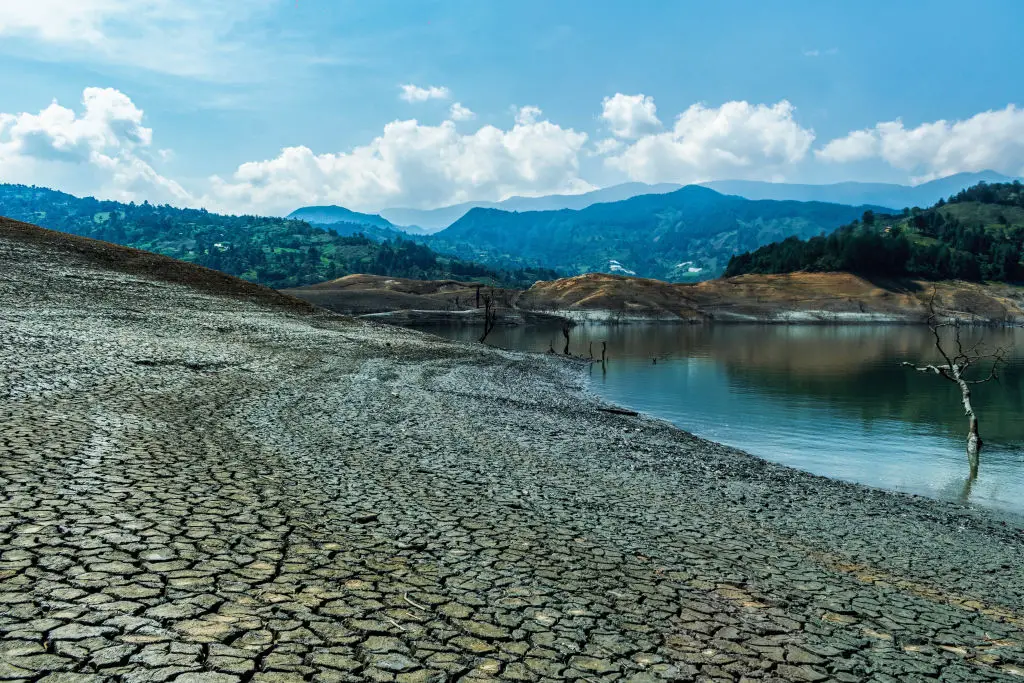 Temperatures underneath the Pacific Ocean are far higher than previous records, indicating that drought is on the way (Jhojan Hilarion/AFP via Getty Images)