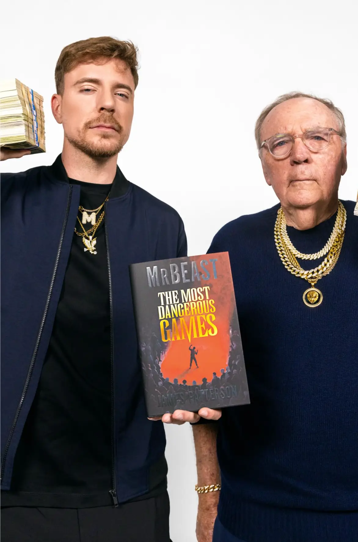 MrBeast has collaborated with bestselling author James Patterson on a new book (Instagram/@themostdangerousgames)