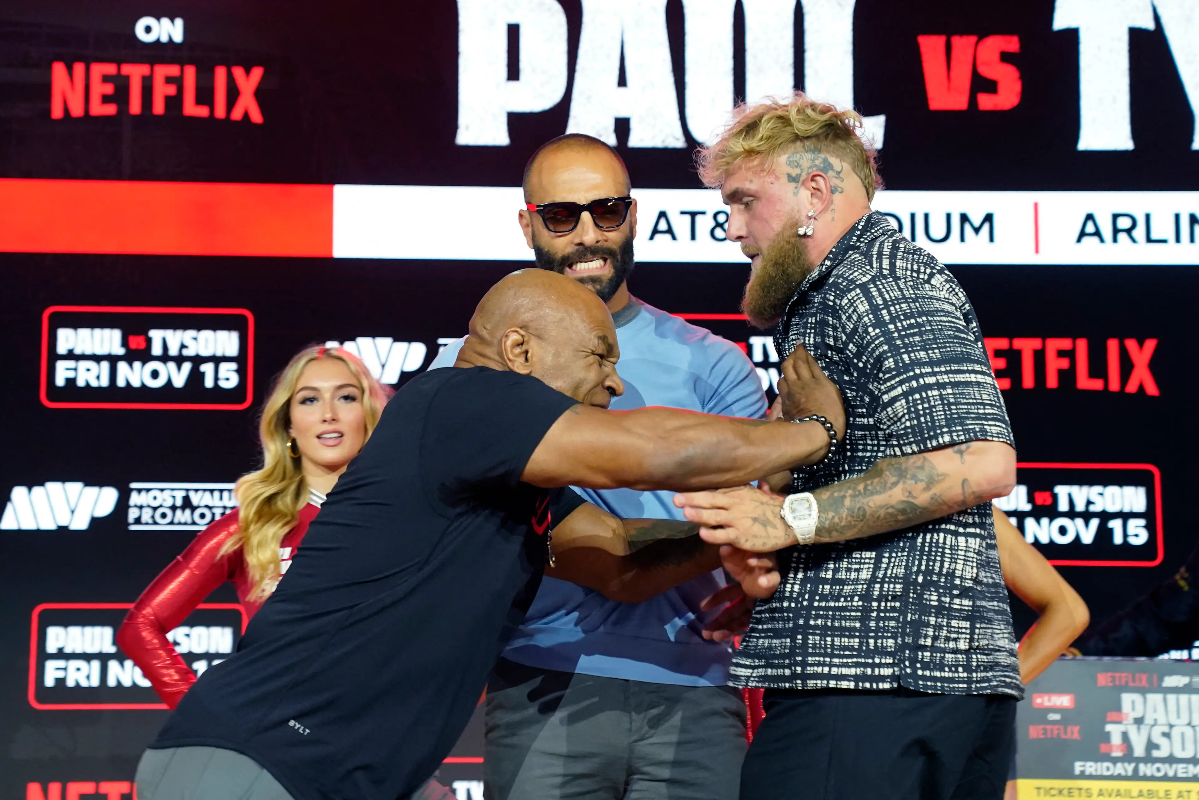 Tyson is back in the ring (TIMOTHY A. CLARY / Contributor / Getty)