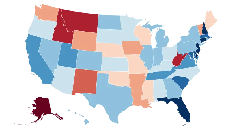 There is no such thing as an 'average' speed across America (Newsweek/Data Pandas)