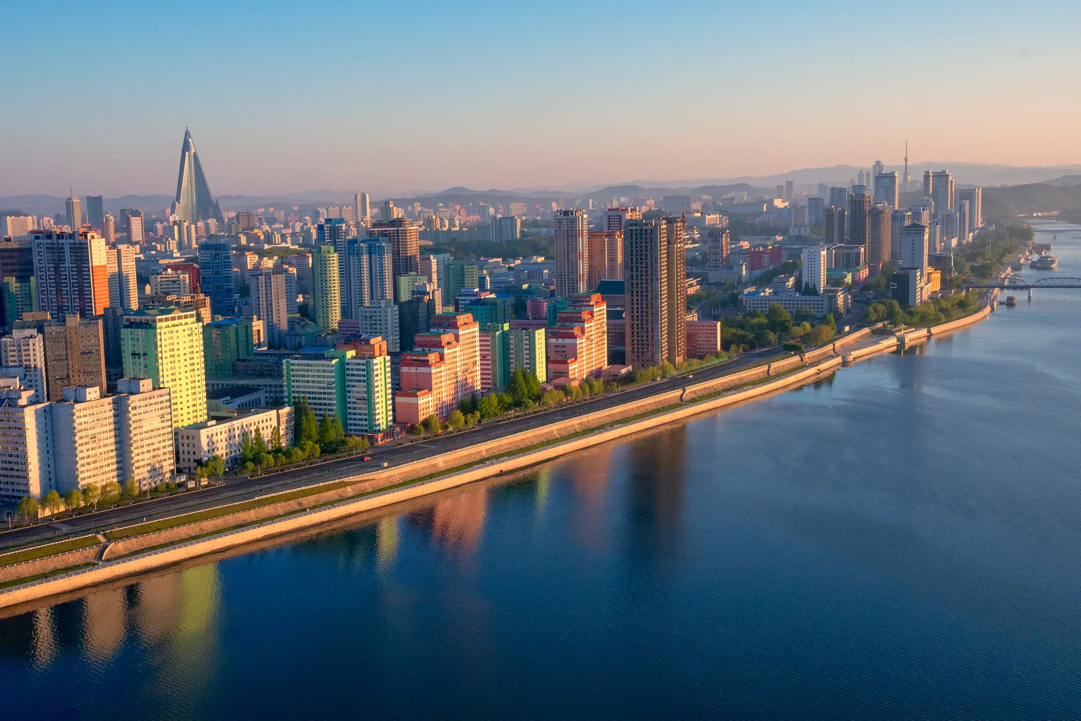 The hotel is recognizable in the city's skyline (By Hoang Hai Thinh/Getty Images)