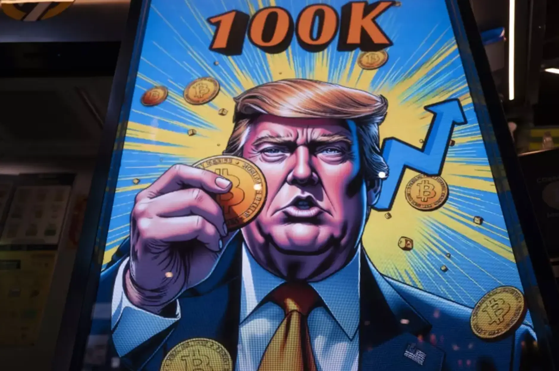 President Trump previously launched a crypto called $TRUMP (Justin Chin/Bloomberg via Getty Images)