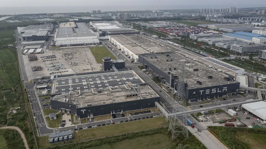Tesla's Shanghai Gigafactory could become even more crucial (Bloomberg / Contributor / Getty)