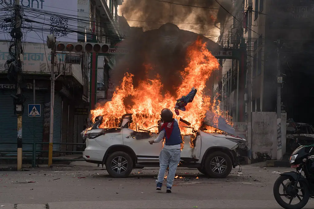 The Supreme Court has pushed back on this plea, citing recent violent riots in Nepal as the primary motivation (Yunish Gurung/NurPhoto via Getty Images)