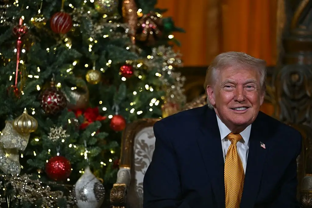 Trump has declared December 26 to be a federal holiday (ANDREW CABALLERO-REYNOLDS/AFP via Getty Images)