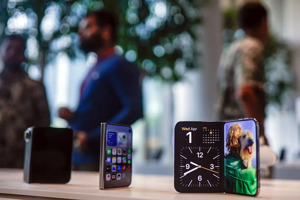 iOs 27.2 comes just after the iPhone Duo's release (Bloomberg / Contributor / Getty)