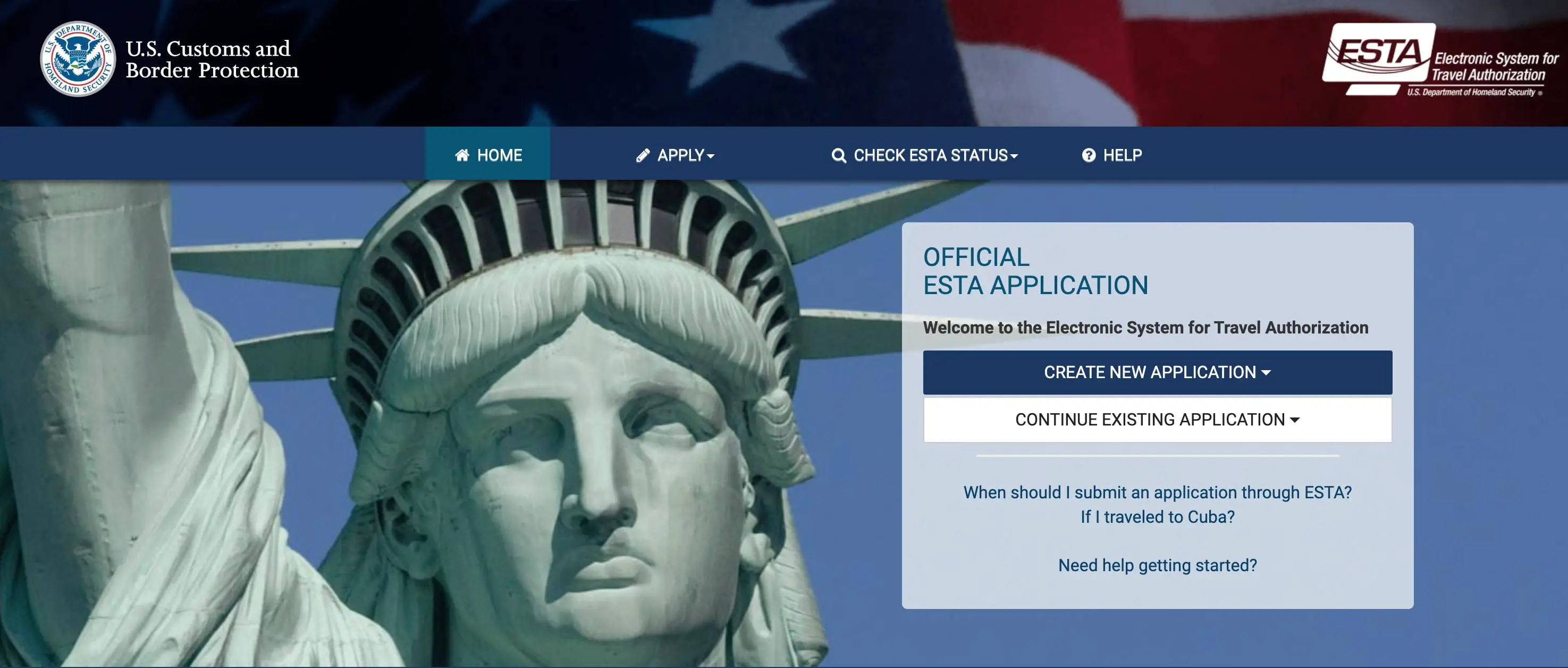 The ESTA system is facing an overhaul (ESTA)