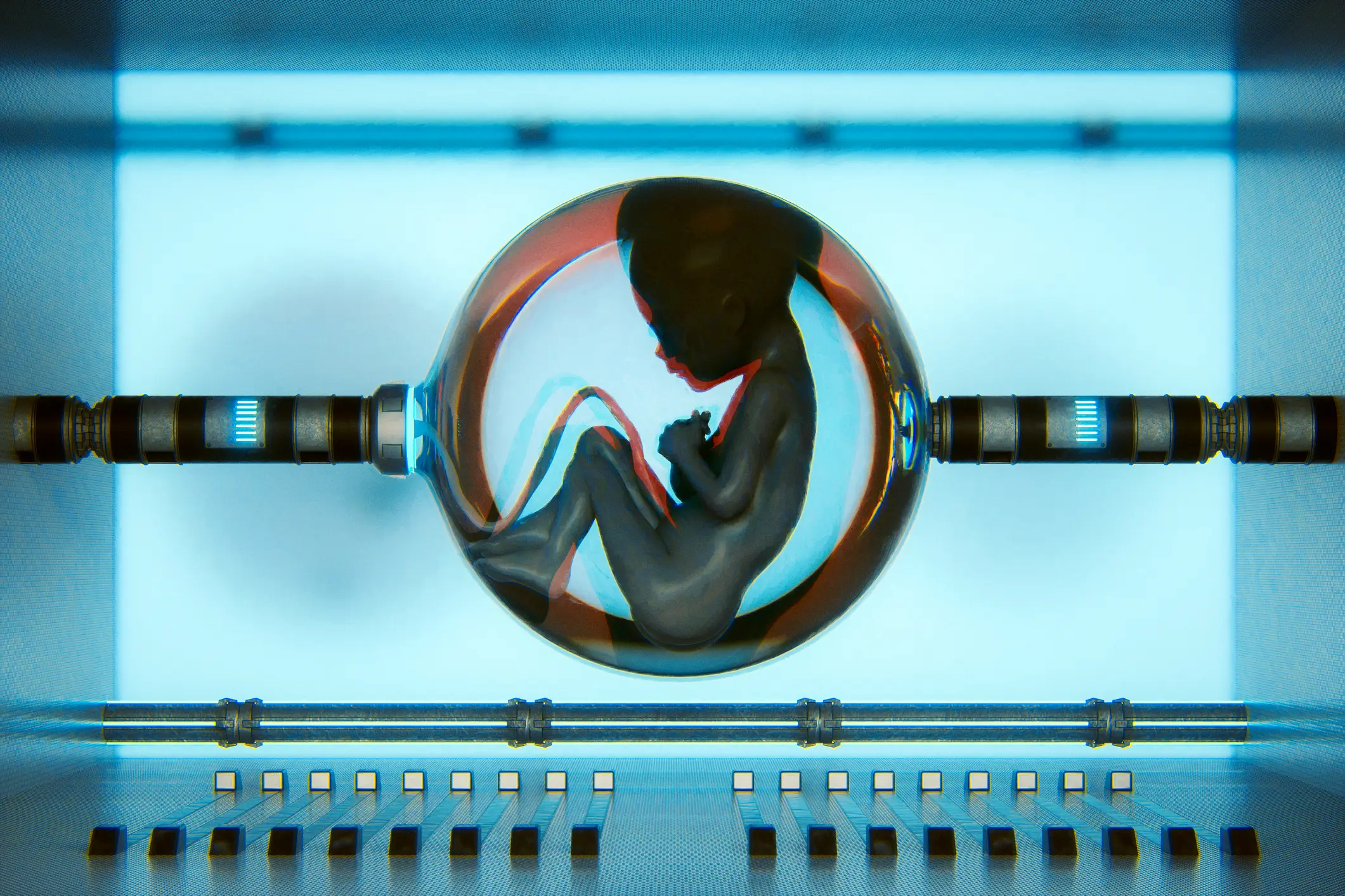 Experts remain unconvinced that you can replicate key parts of pregnancy in a robot (Getty Stock)