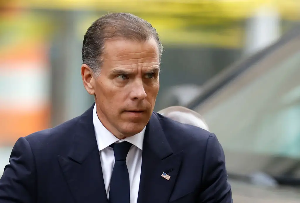 Biden claims that the coin's value was artificially spiked by 'predatory snipers', and insists that the team has made no money from LAPTOP (Kevin Dietsch/Getty Images)