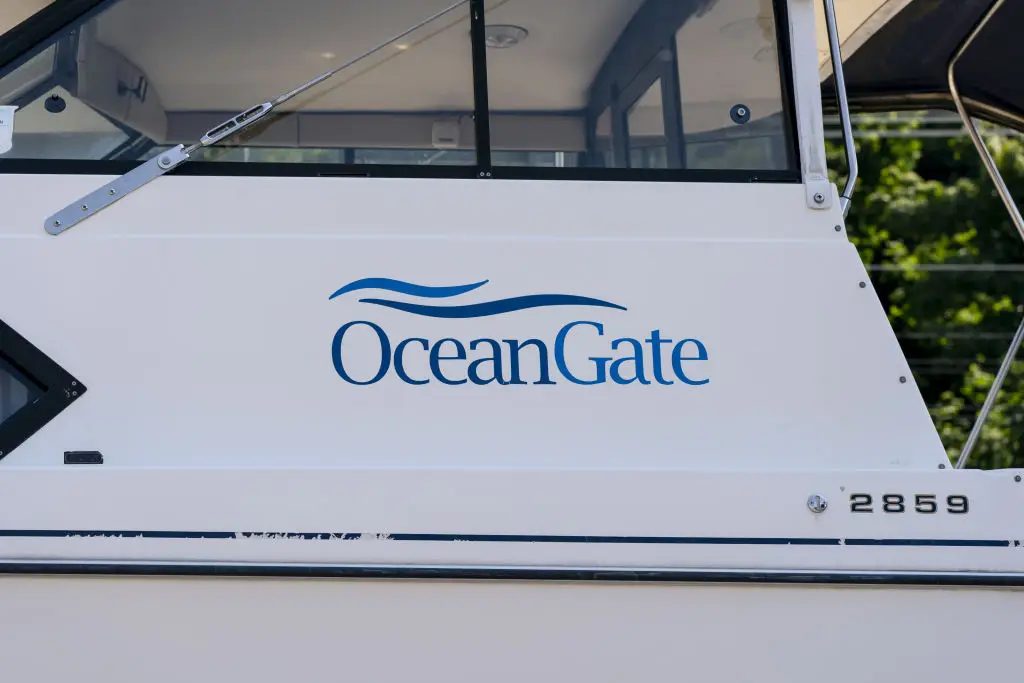 The OceanGate Titan submersible imploded after a pressure leak, but this could have potentially been avoided with the use of AI (David Ryder/Bloomberg via Getty Images)