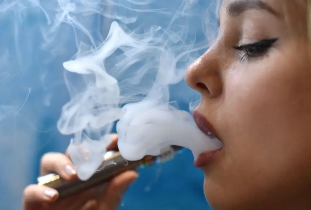 Researchers have discovered that a popular chemical used to flavor vapes can completely kill developing cells (John Keeble/Getty Images)