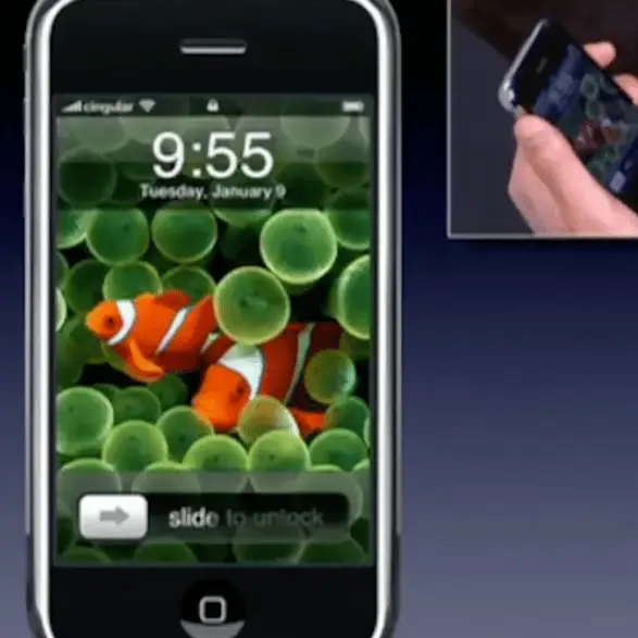 The moment Steve Jobs showed swiping to unlock an iPhone for the first time is absolutely iconic