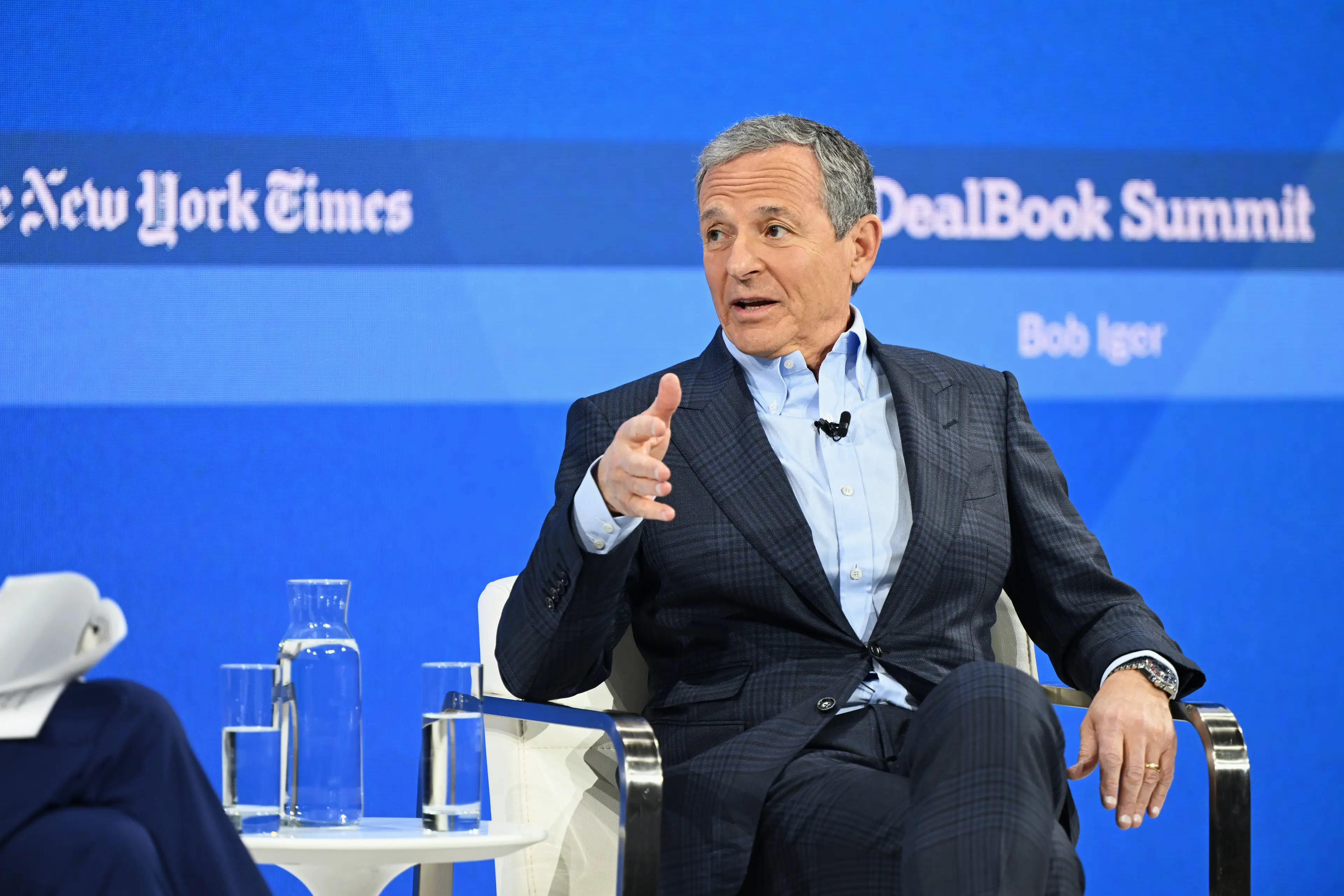 Musk seemed to direct some of his wrath towards Disney boss Bob Iger.