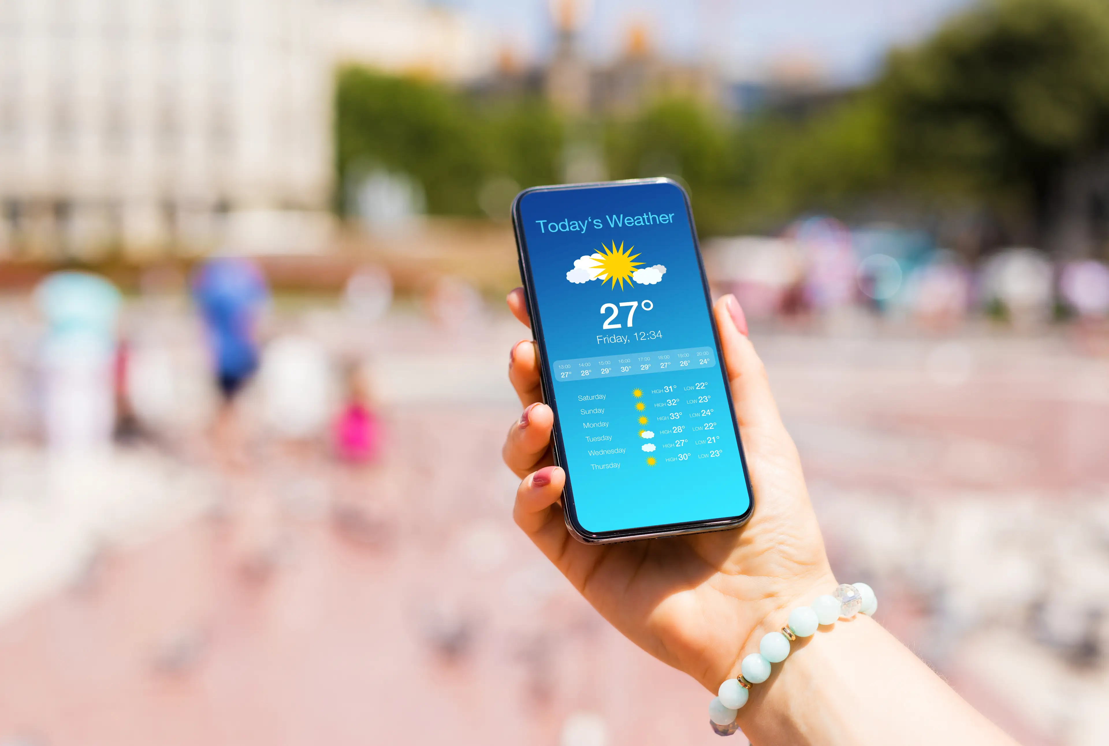 Apps have got more sophisticated at accurately predicting the weather (grinvalds / Getty)