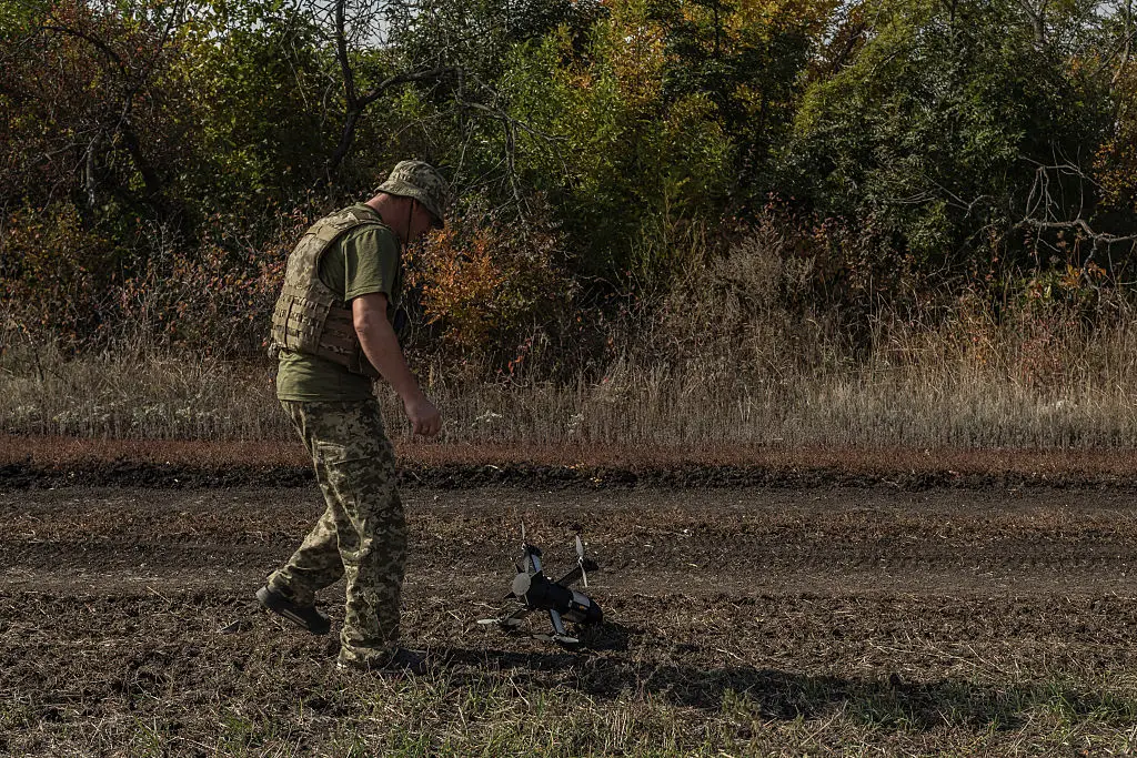 Starlink's connectivity has become crucial to Ukraine's war efforts (Anadolu / Contributor / Getty)