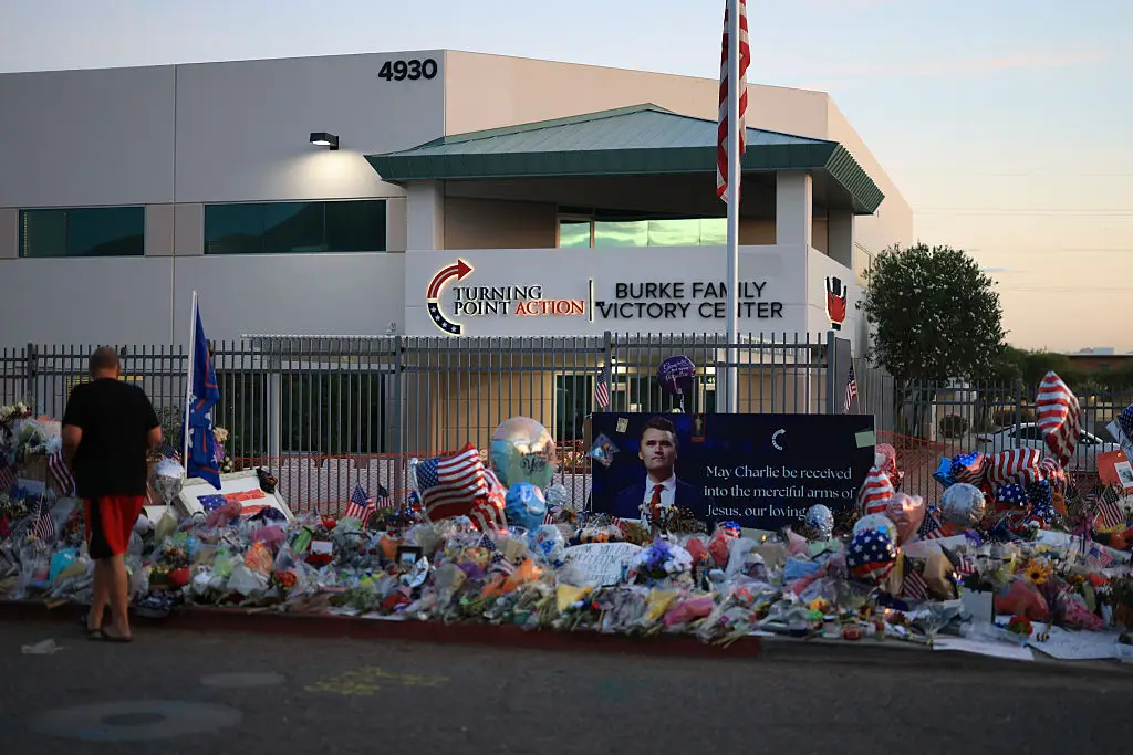 A bomb squad was called in to the Turning Point USA offices (Joe Raedle/Getty Images)