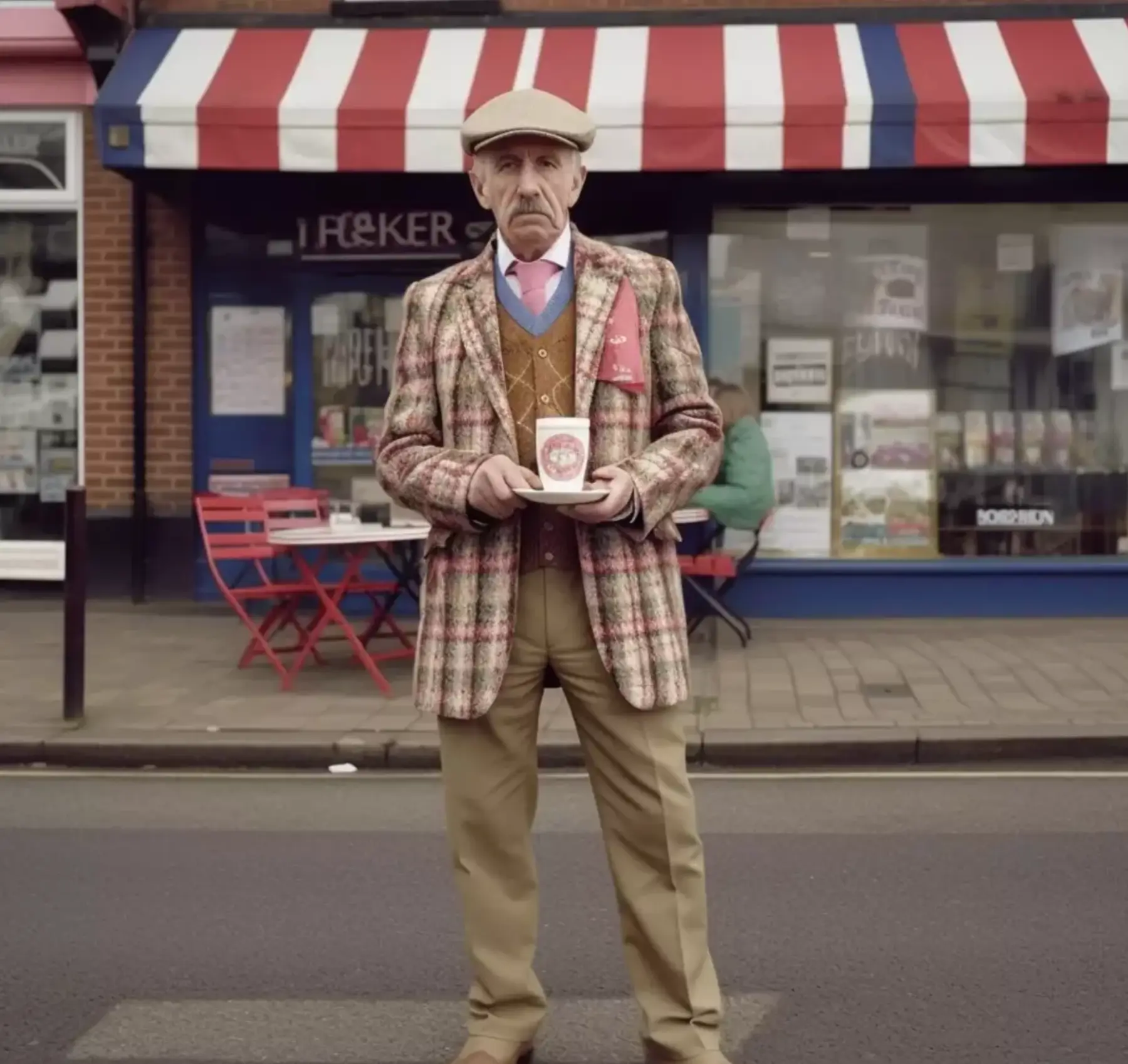 This is a stereotypical English person according to AI's imagination (r/midjourney/Reddit)