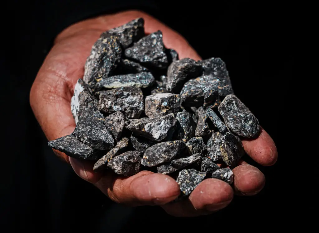 Over two billion tons of rare earth minerals were found (MARCUS YAM/LOS ANGELES TIMES/Getty)