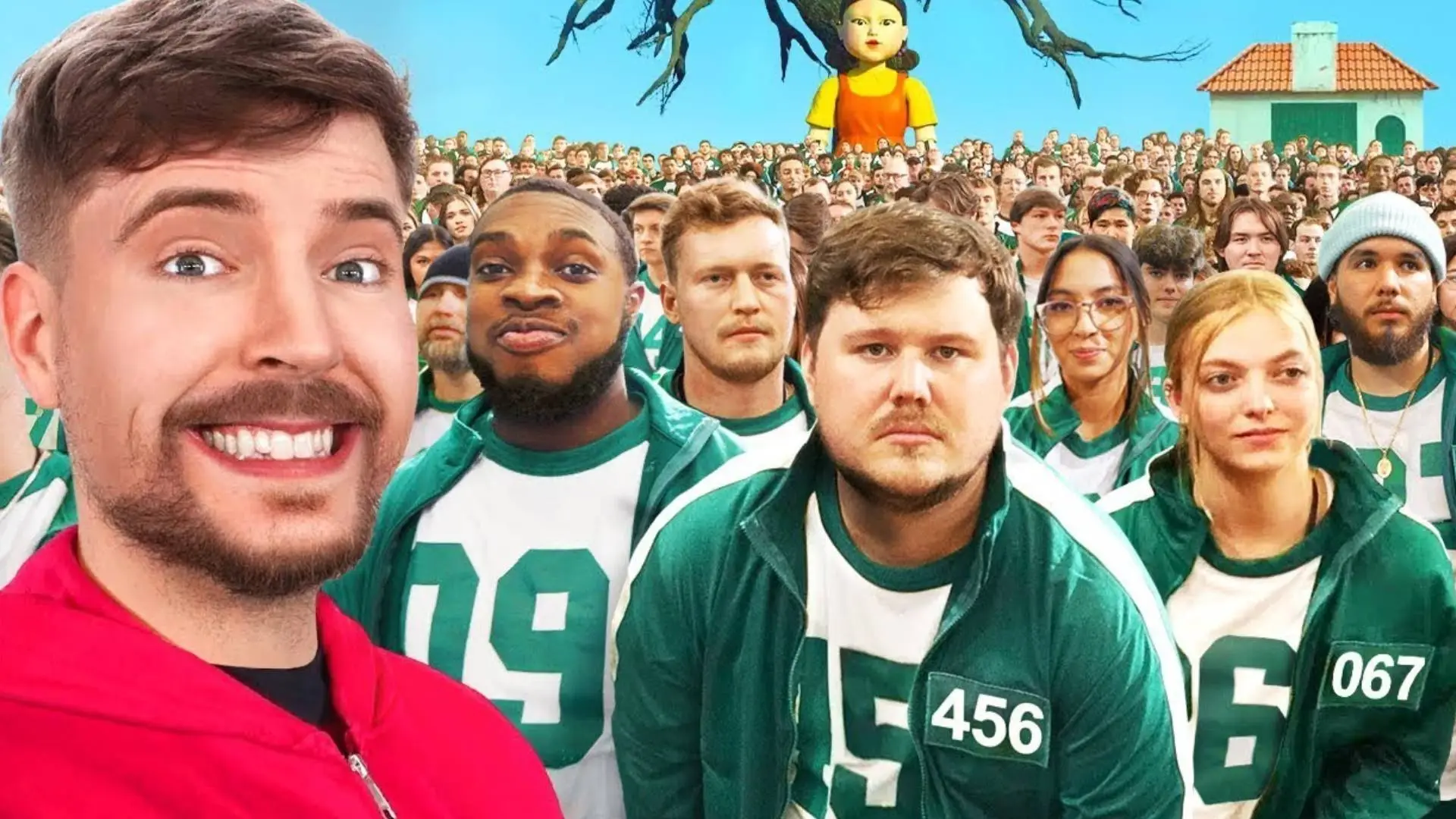 MrBeast now has more subscribers than the entire population of the U.S. (YouTube / MrBeast)