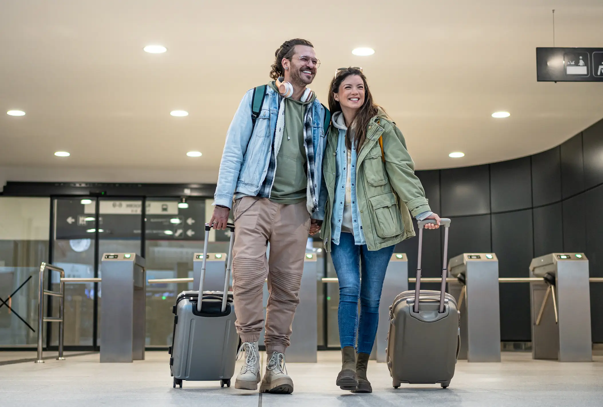 The unnamed man made the bizarre claim about his wife's luggage (LordHenriVoton / Getty)