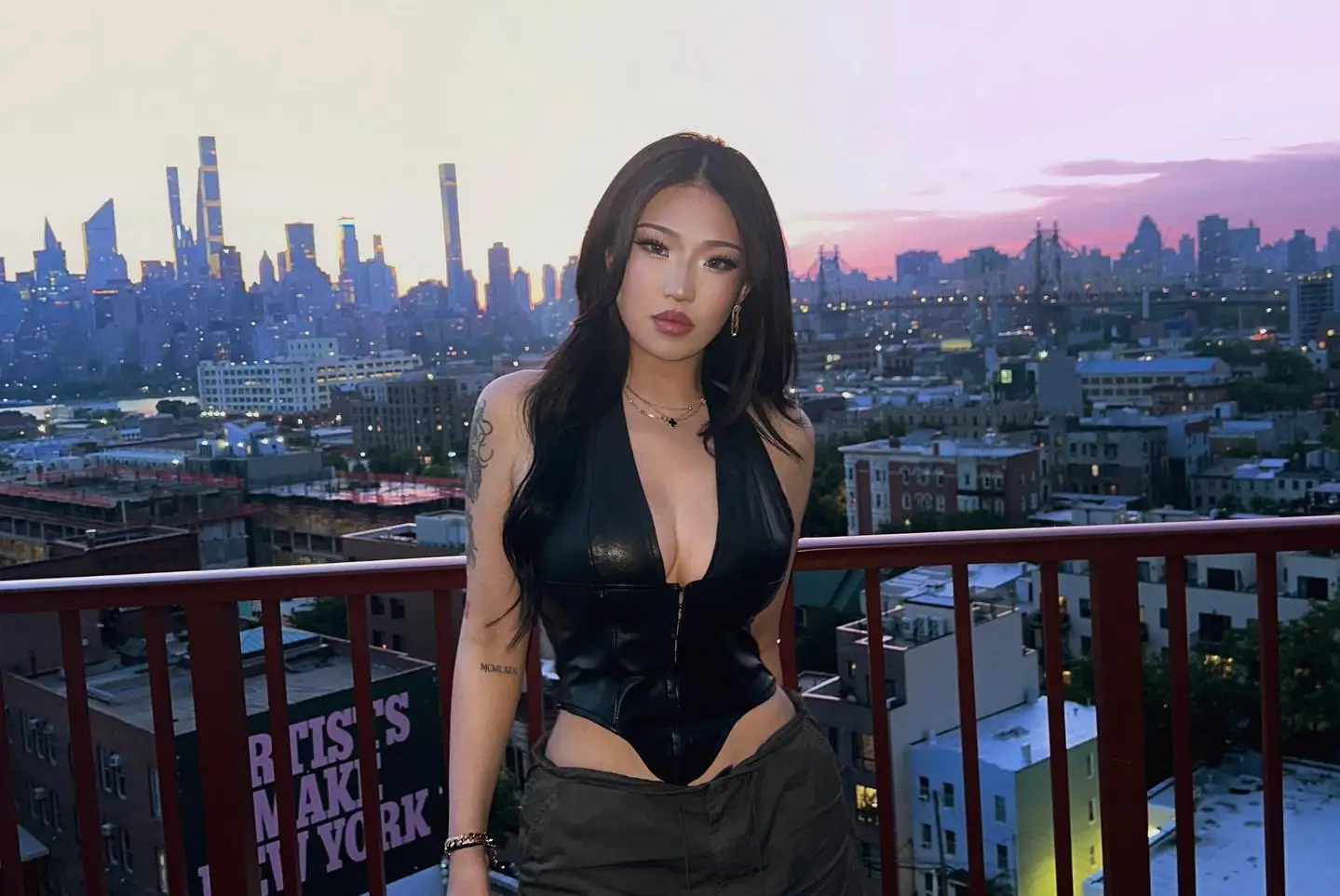 Nina Lin previously came under scrutiny after a resurfaced clip left her accused of acting inappropriately (Instagram/n.nina666)