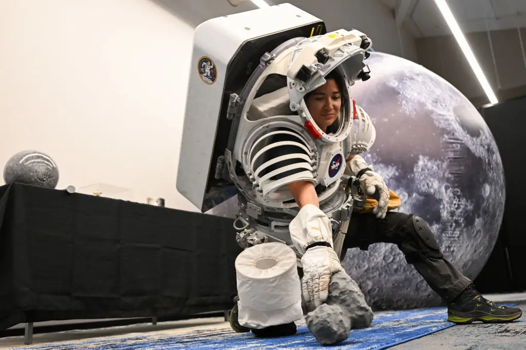 NASA are working towards putting humans back on the moon (PATRICK T. FALLON/AFP via Getty Images)