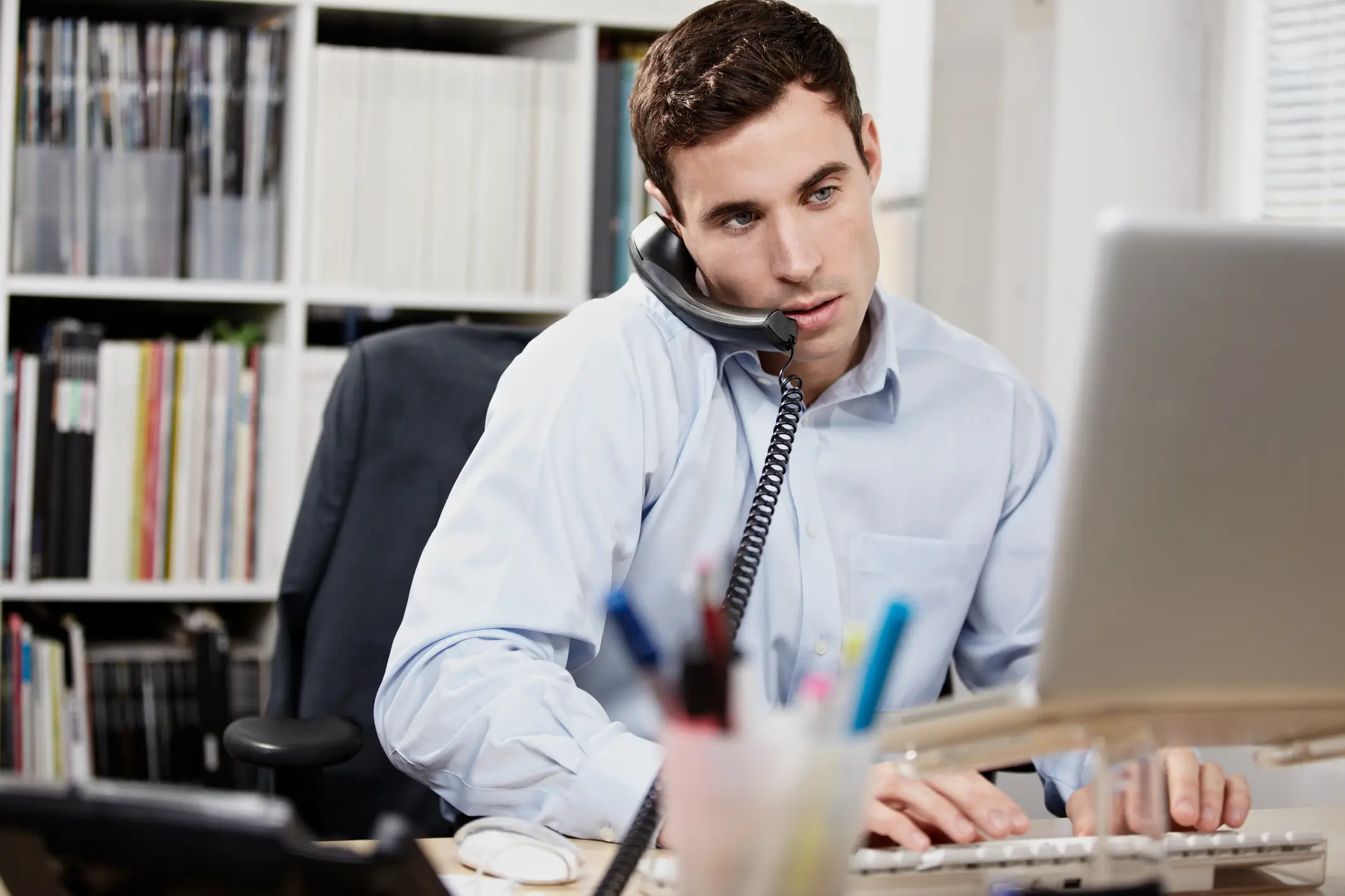 Many clerical tasks could now be undertaken in large part by AI. (Connect Images/Getty)