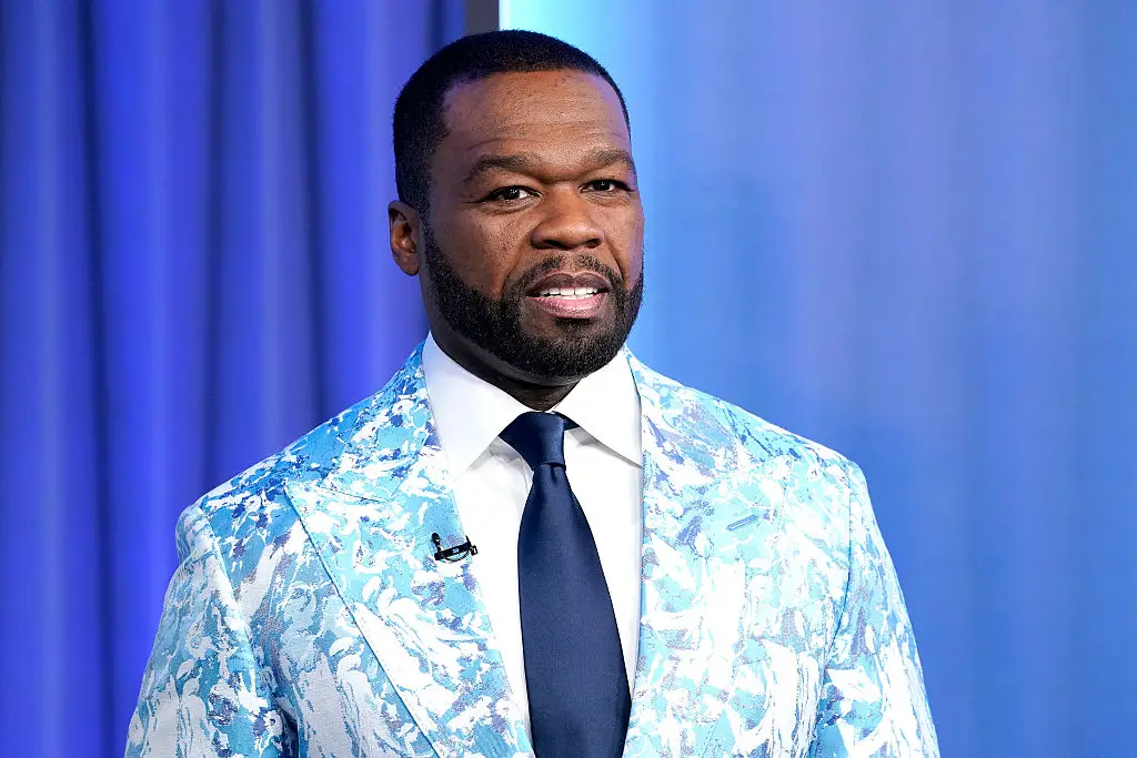 Executive producer 50 Cent celebrated his docuseries taking the number one spot on Netflix (John Lamparski/Getty Images)