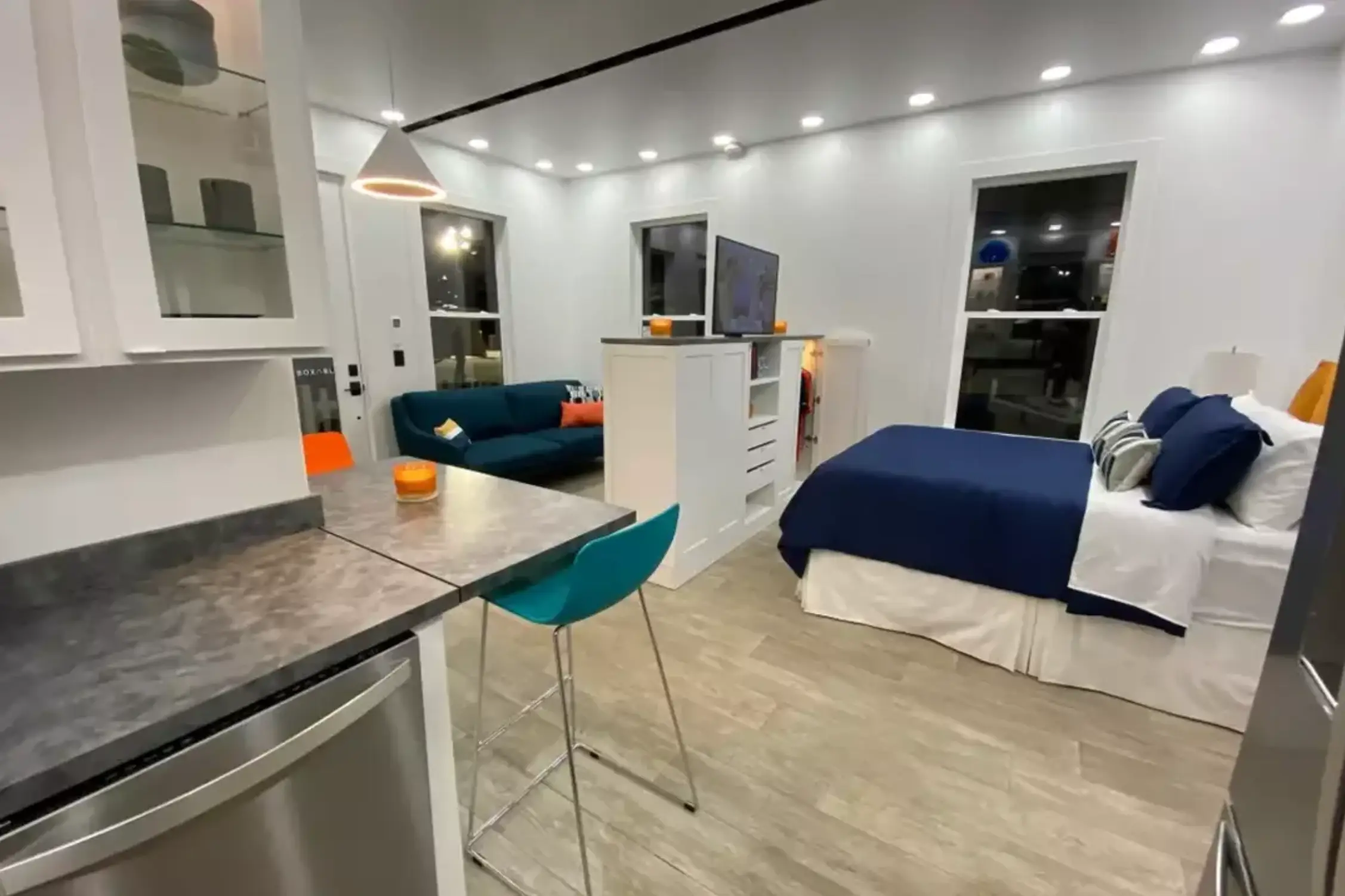 The modest home is only $50,000 (Boxabl)