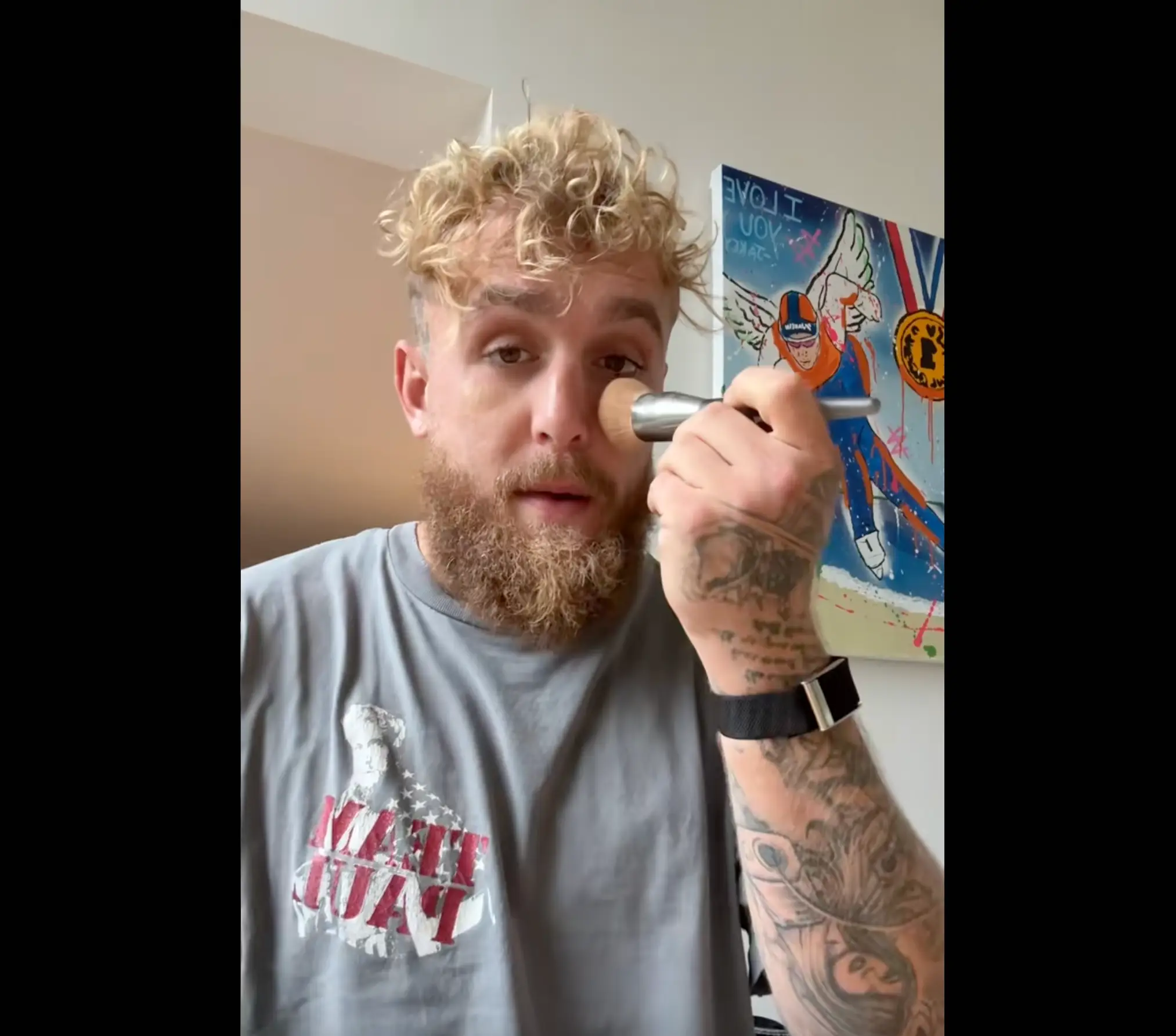 Jake Paul has responded to the viral AI clips created of him (TikTok/@jakepaul)