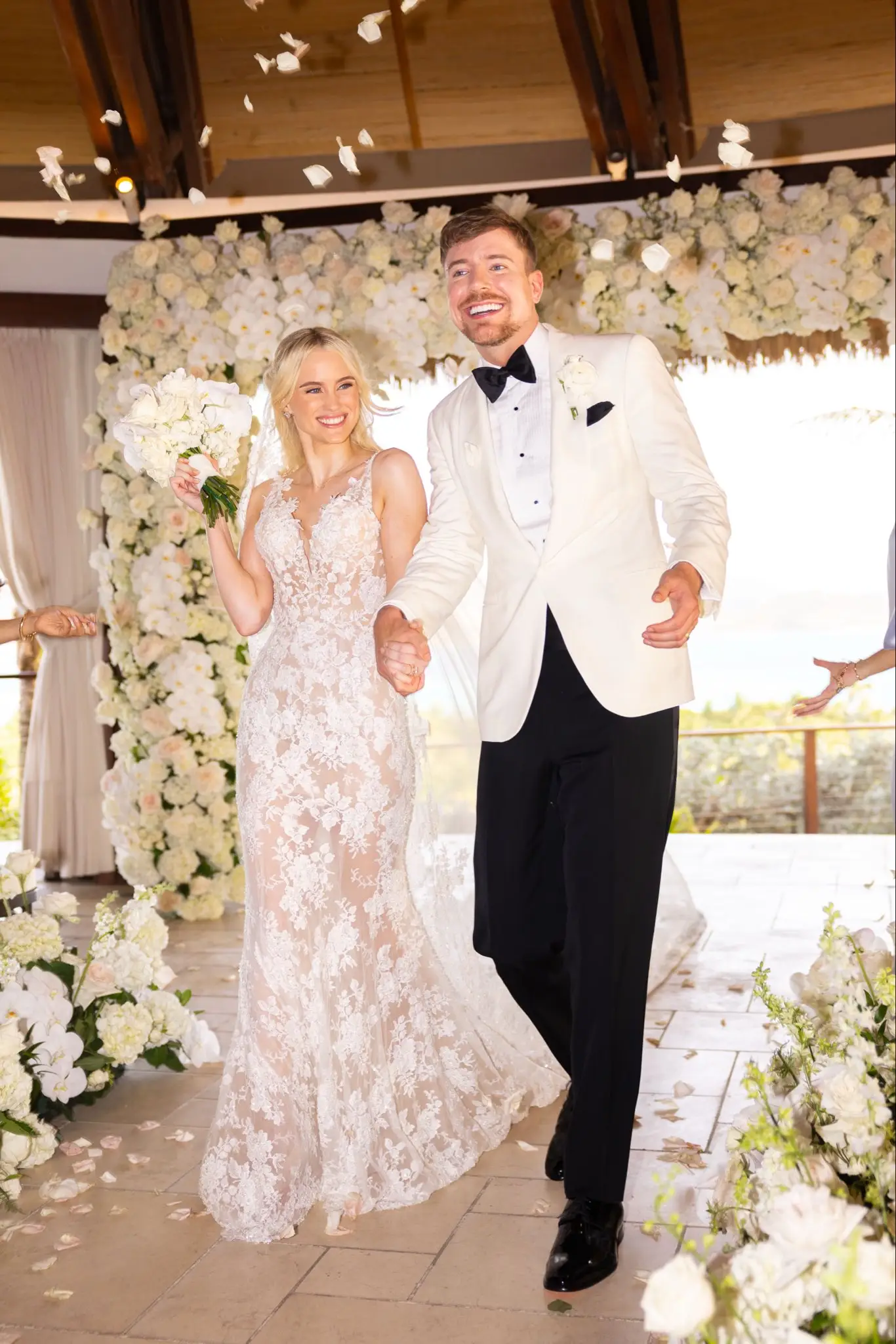 MrBeast announced that he has tied to the knot to his long-time partner (Instagram/@mrbeast)
