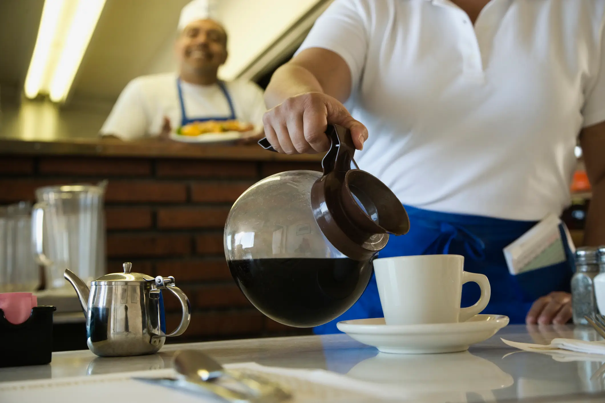 Thankfully, it would be pretty hard to kill yourself with cups of coffee (Hill Street Studios / Getty)