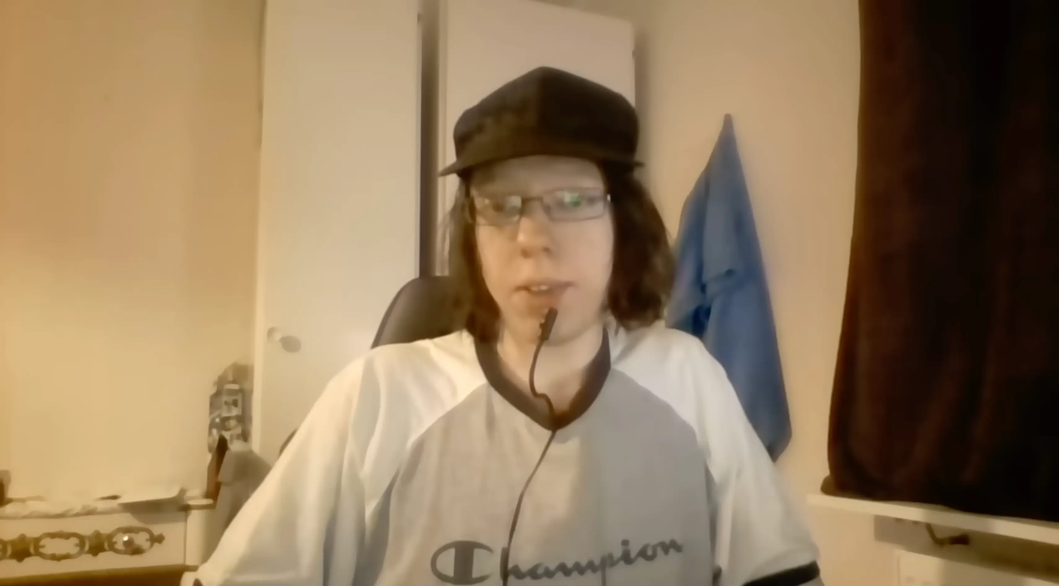 The YouTuber's future wife commented on his video calling him 'cute' (YouTube/@NeverGiveUp-Main)