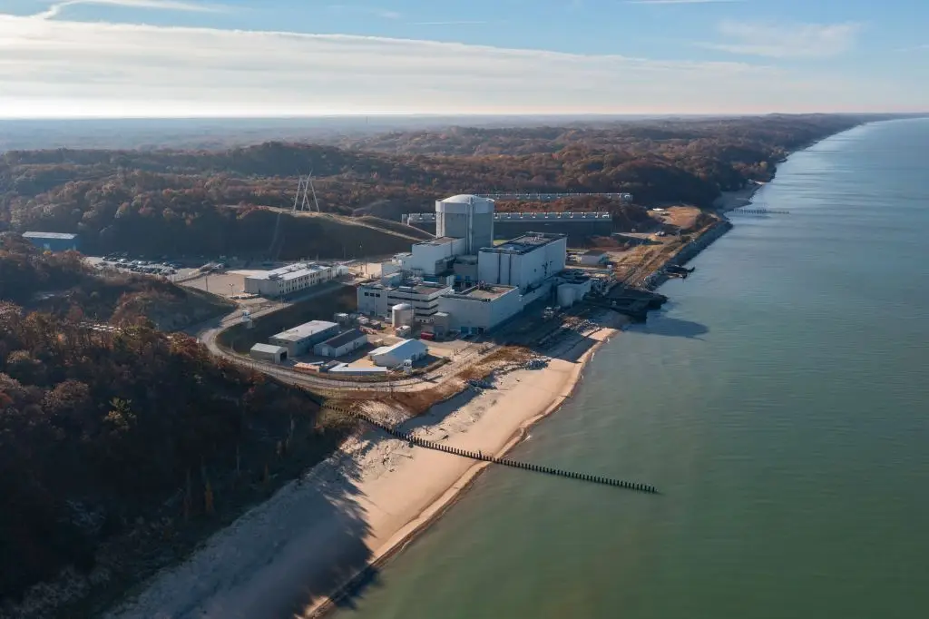 The incident occurred at the Palisades Power Plant in Covert, Michigan (Jim West/UCG/Universal Images Group via Getty Images)