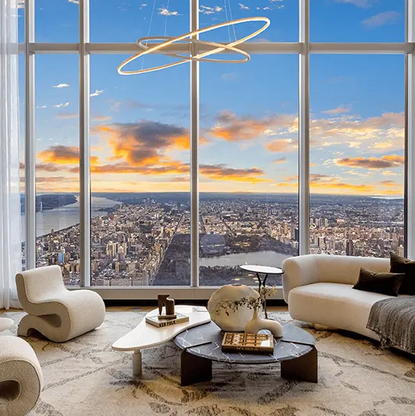 Inside $250,000,000 penthouse on 'billionaire's row' that's the highest private residence in the world