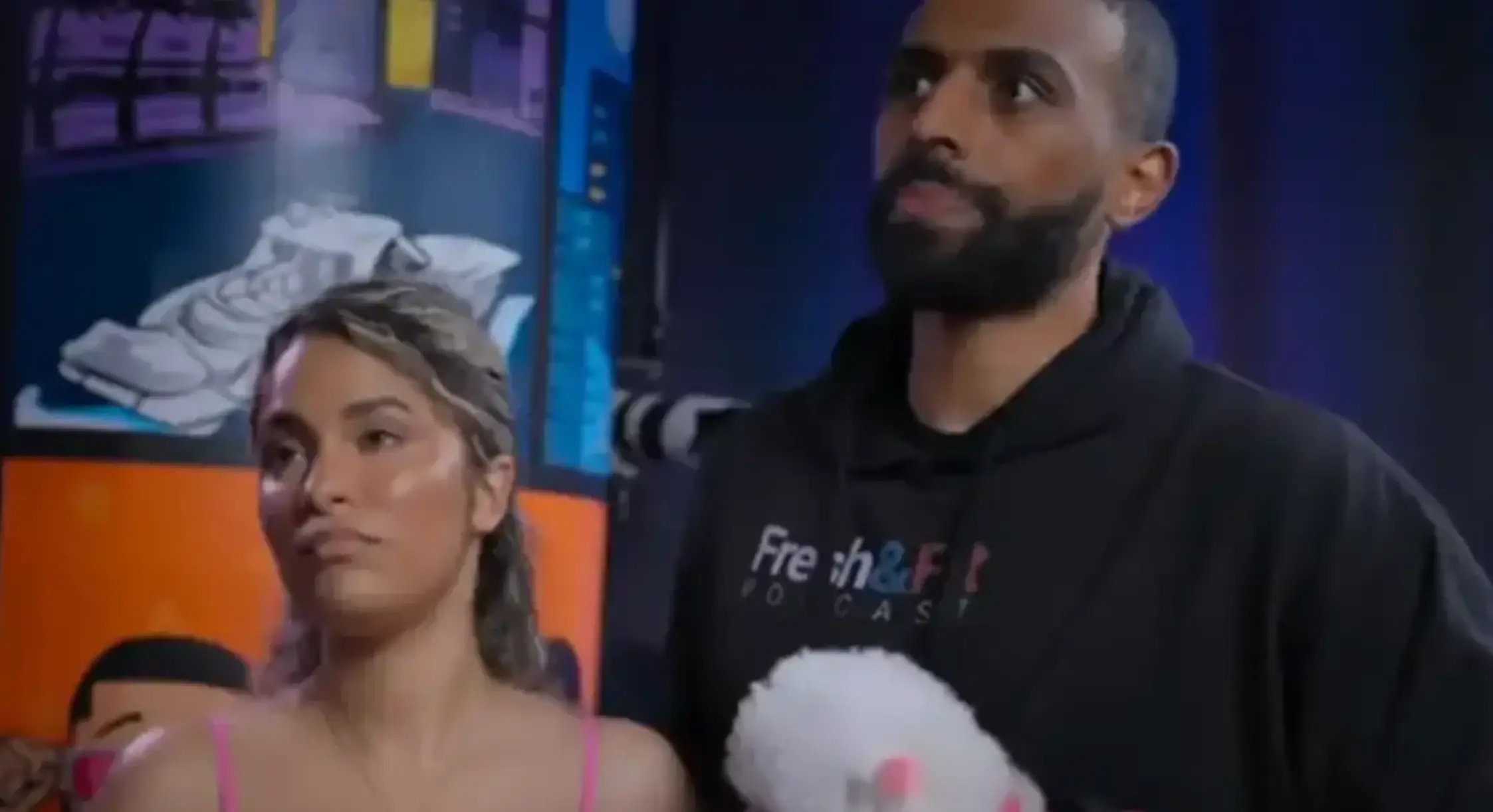 Myron Gaines' ex-girlfriend Angie has given viewers an update on how she's doing (Netflix)