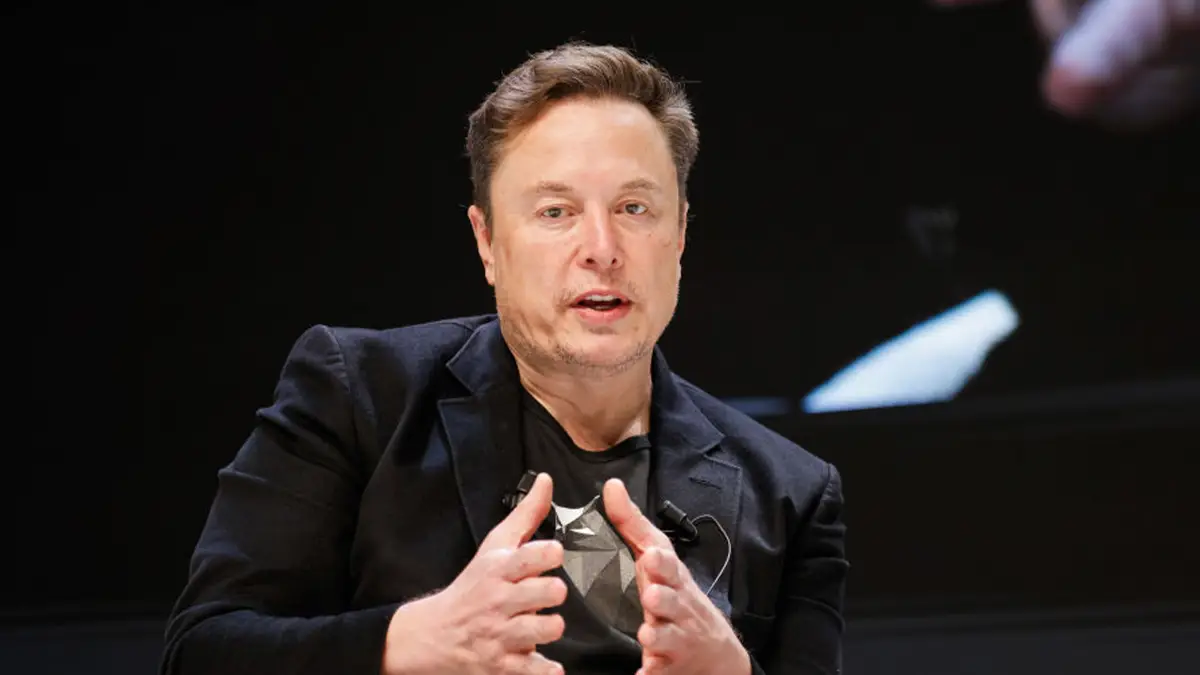 Musk has spoken out about his hopes for his own AI company xAI to team up with Apple’s Siri (Richard Bord/Getty Images)