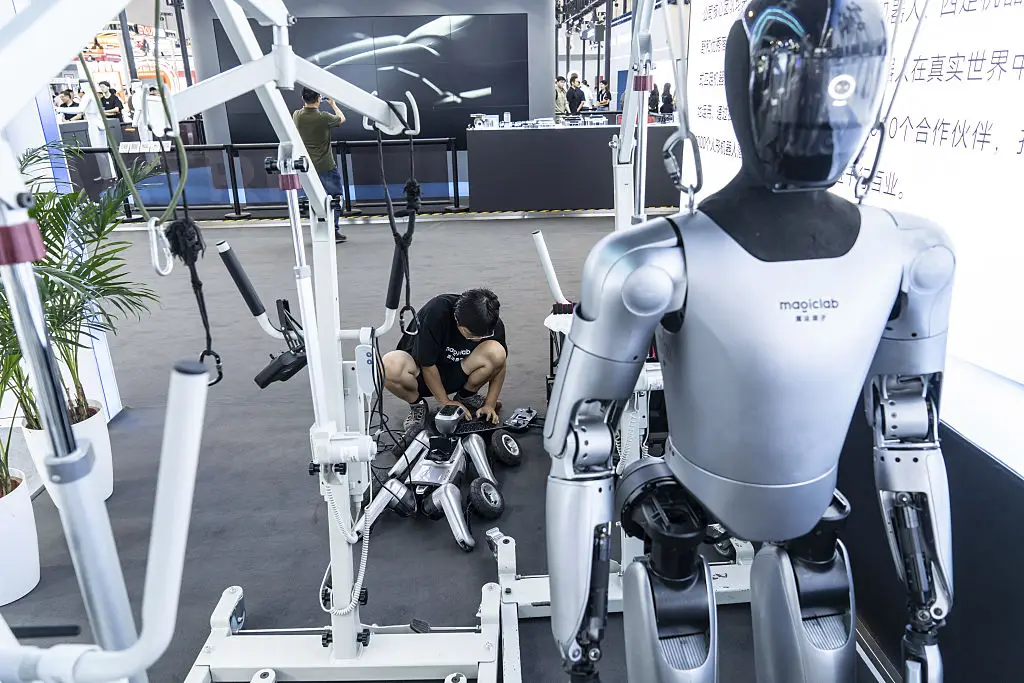 An AI workforce is coming for our jobs (Bloomberg / Contributor / Getty)