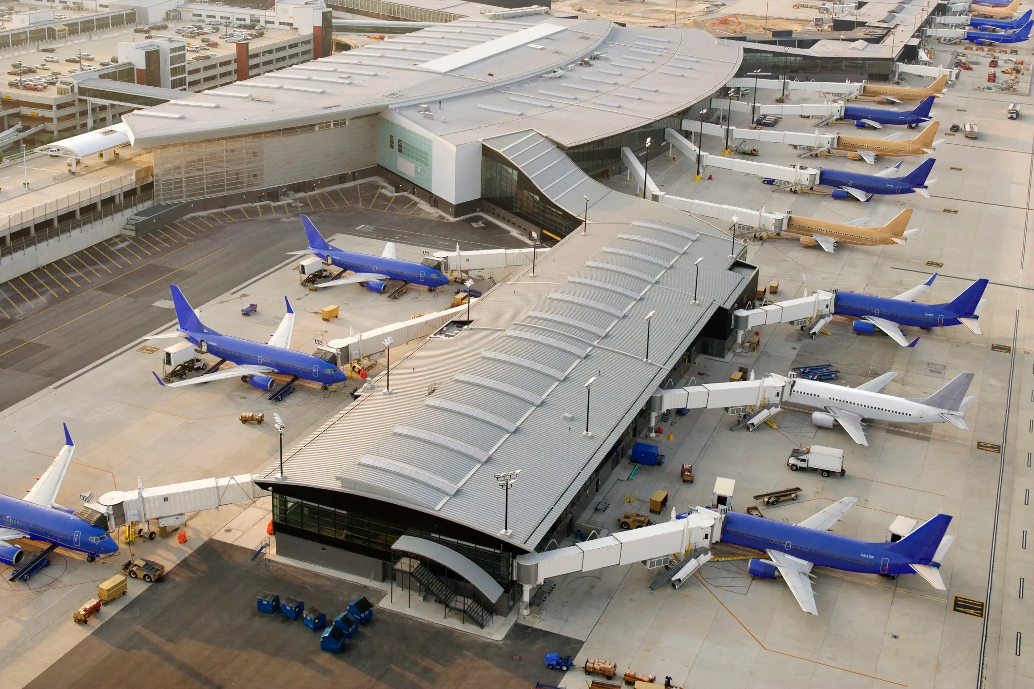 American Airlines Flight 618 was diverted to Baltimore Washington International Airport (Greg Pease / Getty)