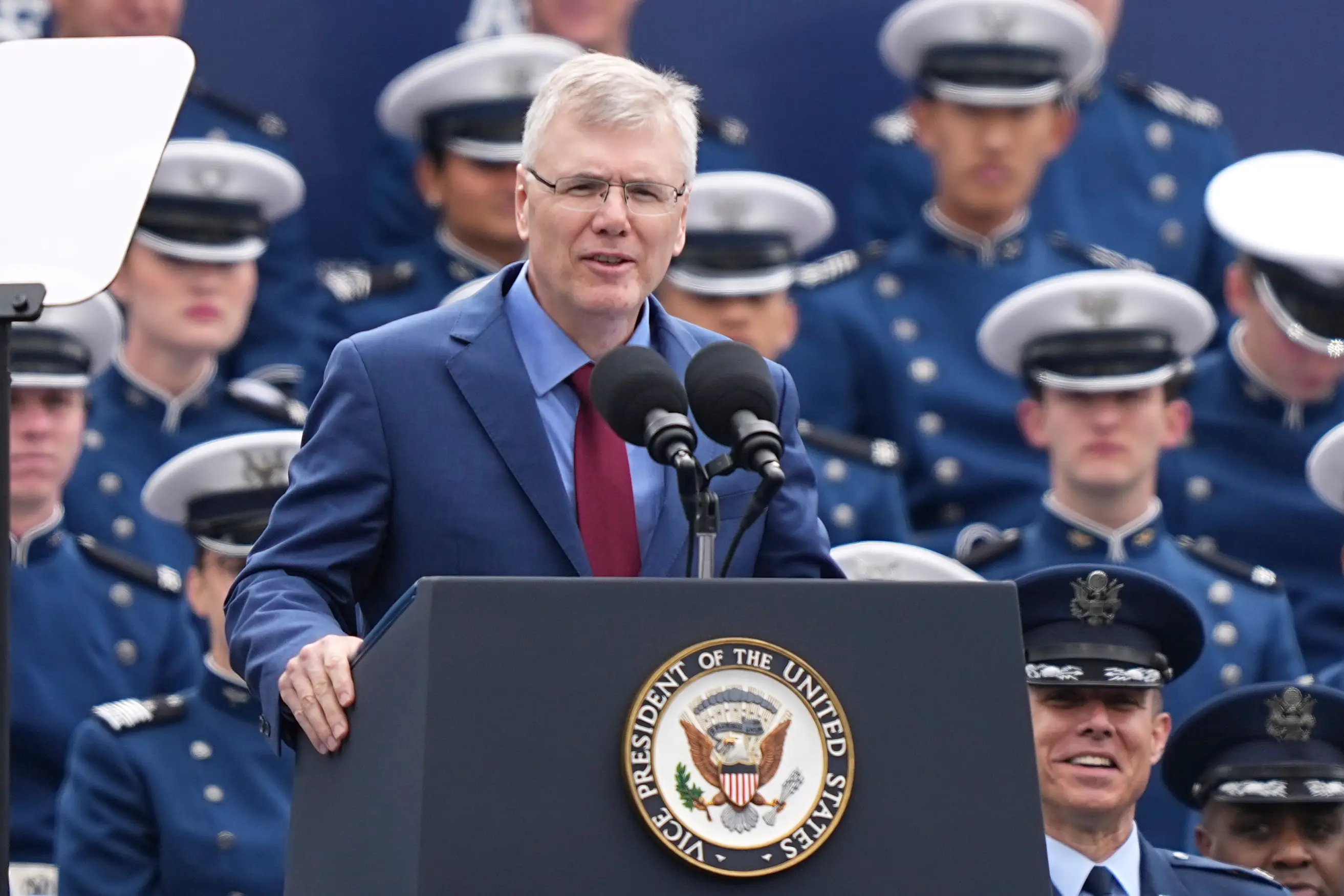 US Air Force Secretary Troy Meink shared that the US has deployed space control weapons (Matt Rourke-Pool/Getty Images)