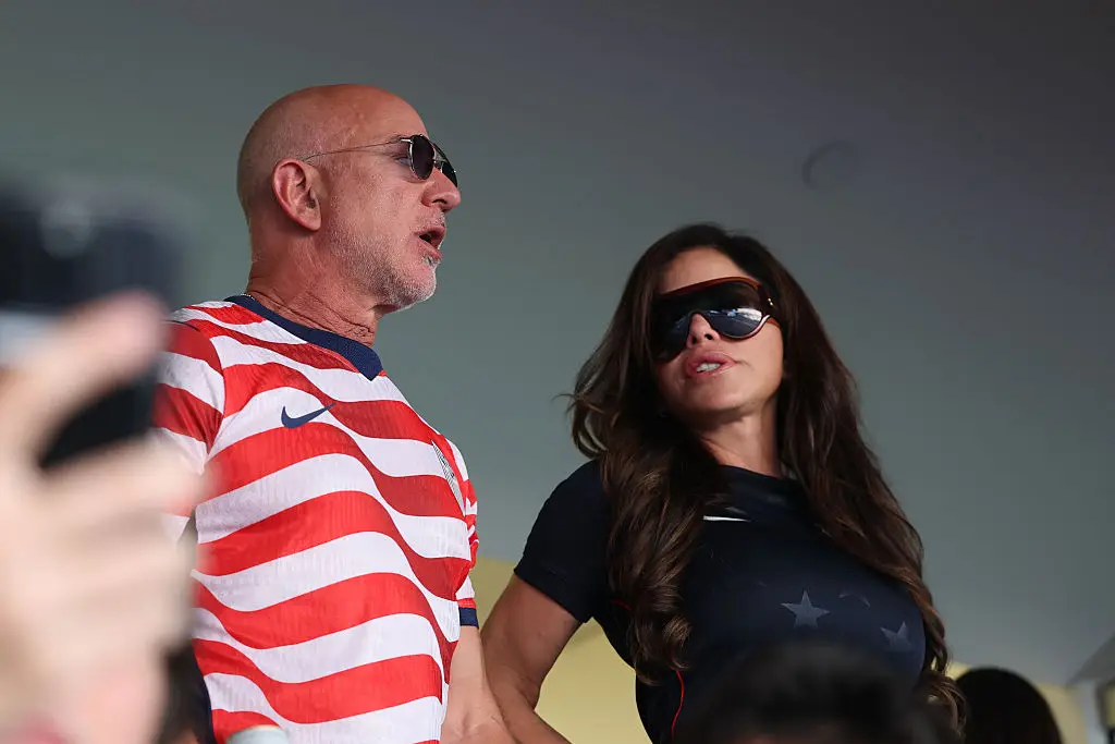 Jeff Bezos' decision to step back from his role as Amazon's CEO likely allows him to buy a stake in Liverpool (Soobum Im - FIFA/FIFA via Getty Images)