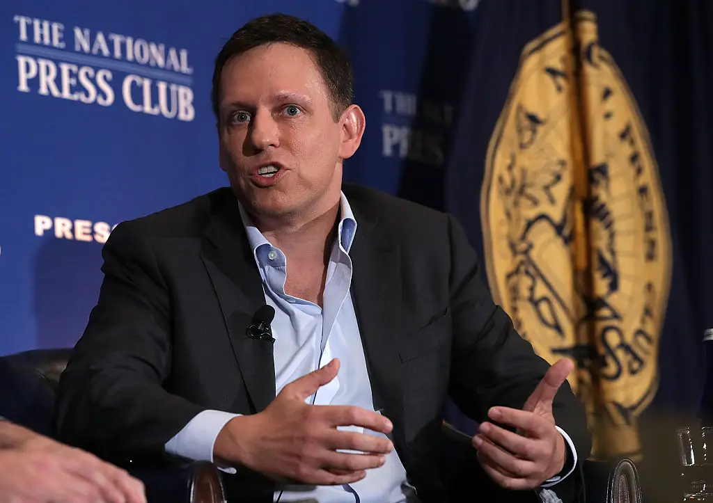 Topics planned for discussion have been leaked from Peter Thiel's highly secretive society, Dialog (Alex Wong/Getty Images)
