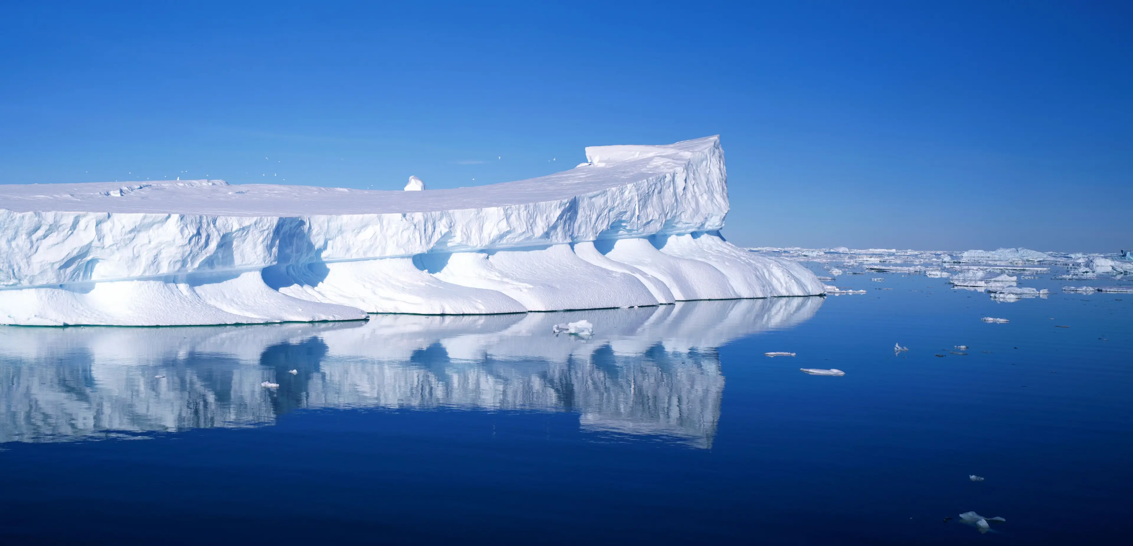 An iceberg has been stuck in its journey from Antarctica. (Getty Stock Photo)