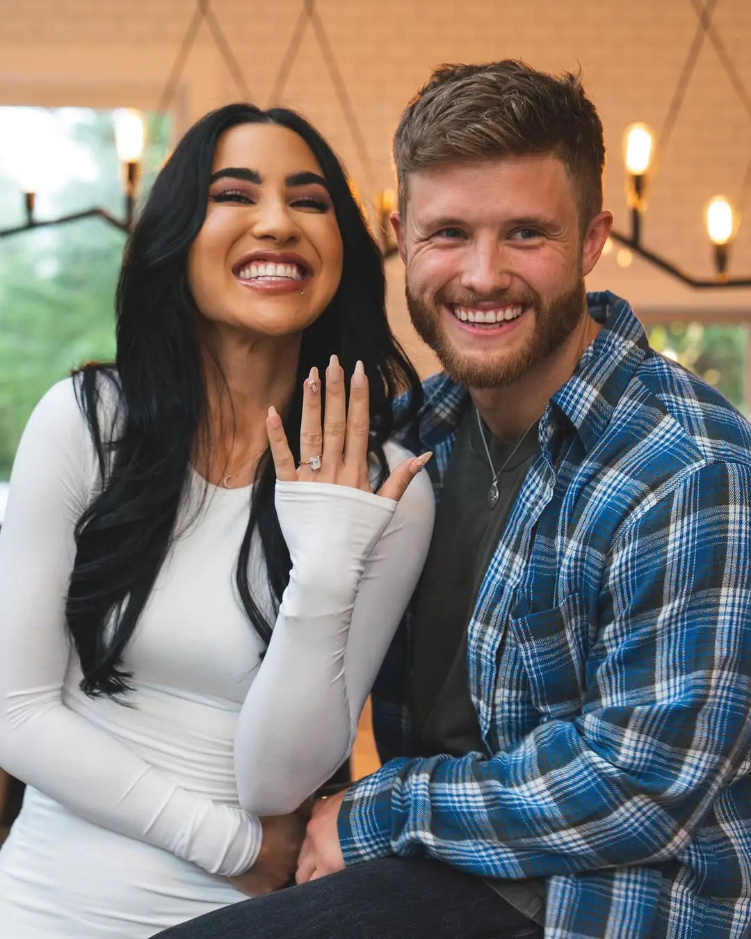 The couple got engaged back in October 2022 (Instagram / @stephanie_buttermore)