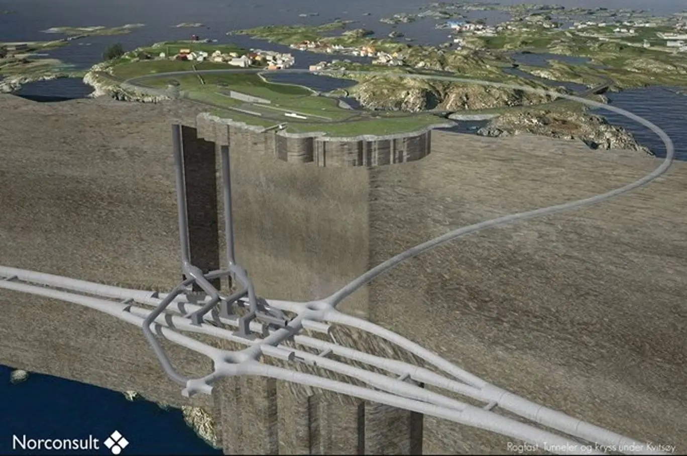 Rogfast will hopefully be complete by 2033 (Norwegian Public Roads Administration / Norconsult)