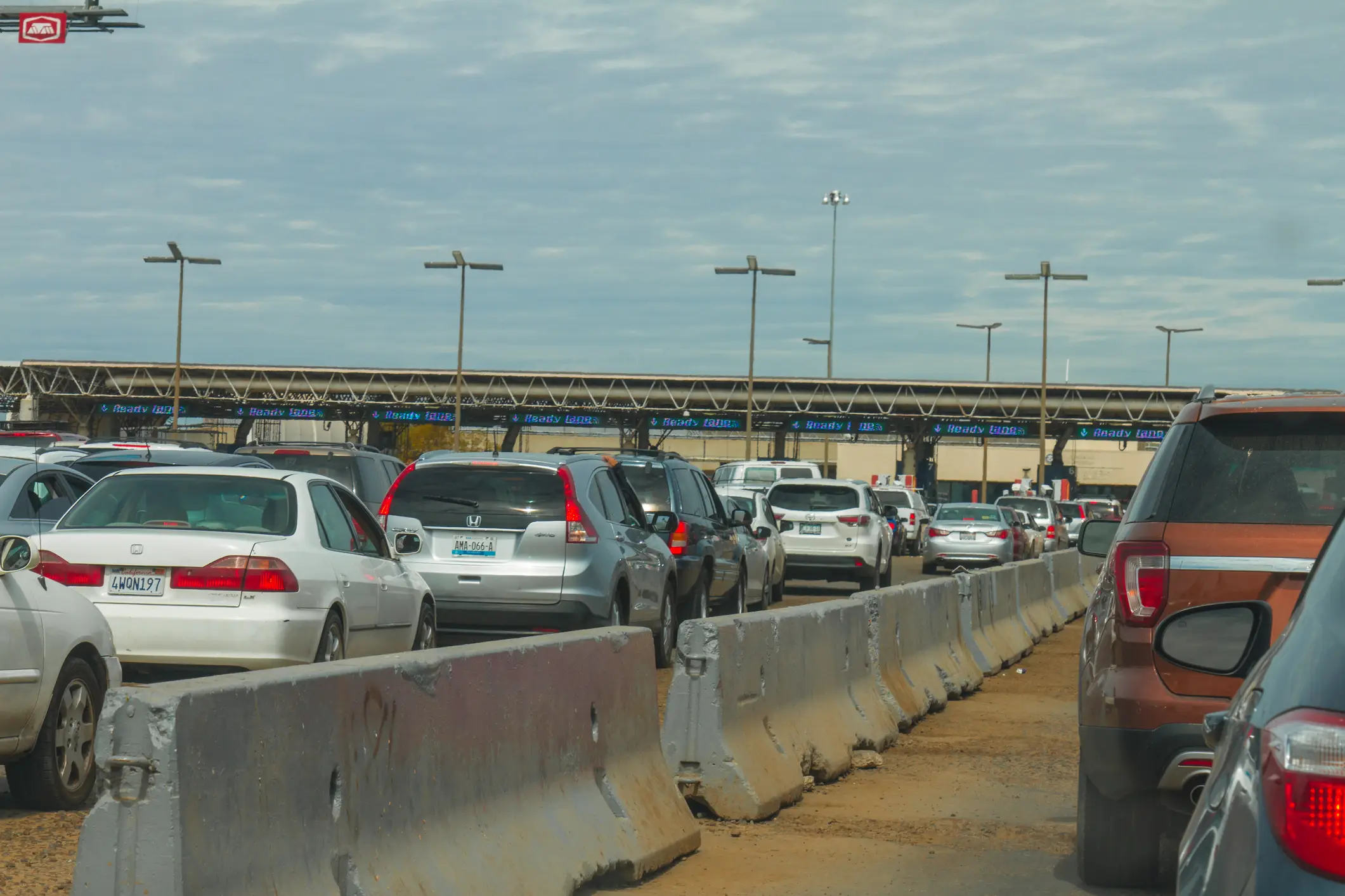 The tunnel ventured under the Otay Mesa Port of Entry, and featured a track to easily transport goods (Getty Stock)