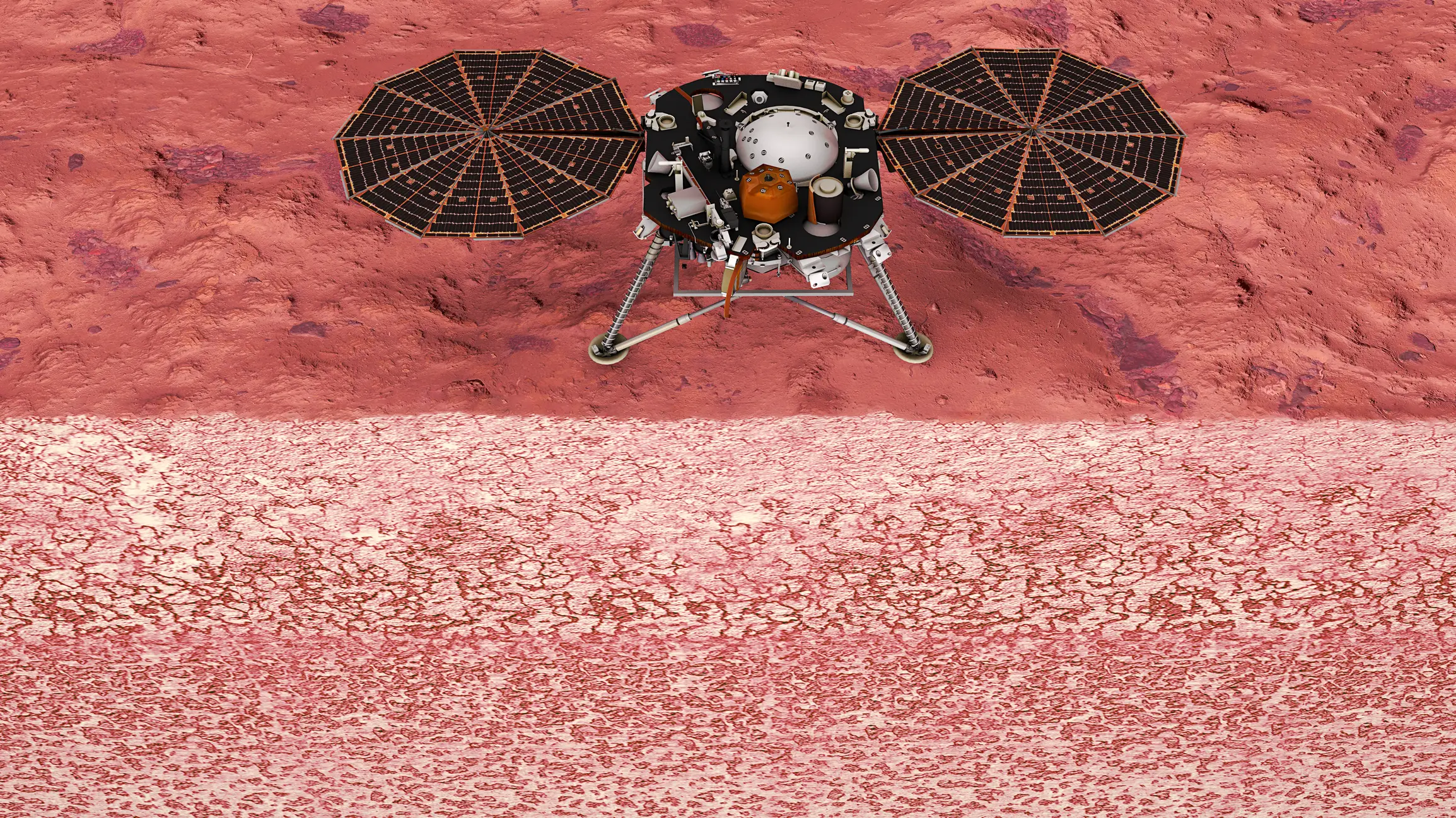 The robot explorer has detected water under the Martian surface (Naeblys/Getty Images)